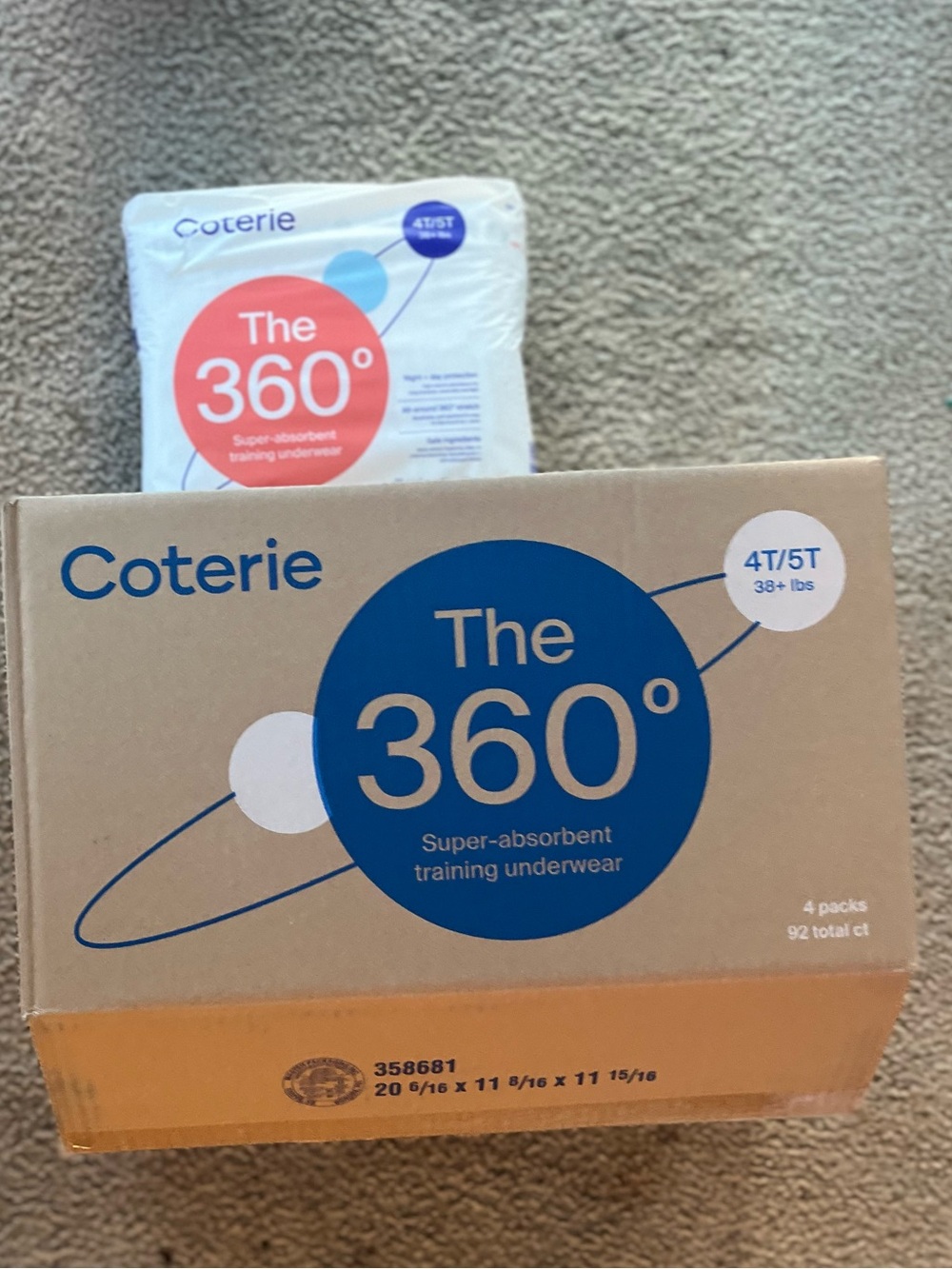 The 360° Super-Absorbent Training Underwear - Blue